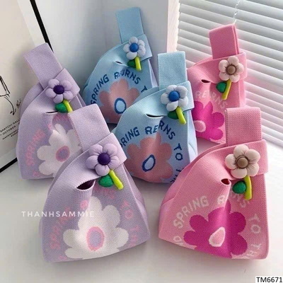 TM6671 TÚI LEN DỆT HỌA TIẾT GIÁ MỚI