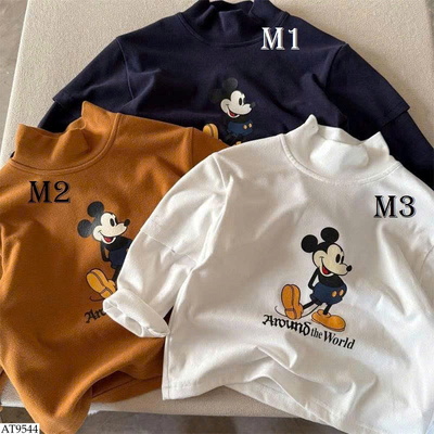 AT9544 ÁO GIỮ NHIỆT HỌA TIẾT MICKEY MIMIYAN