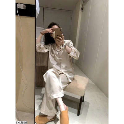 SM3860 BỘ PIJAMA DÀI TAY METWO NỮ