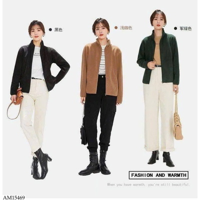 AM15469 ÁO KHOÁC NỈ CỪU YAYA