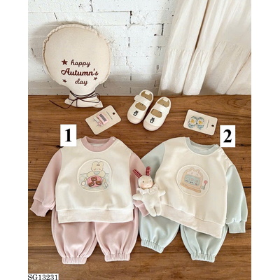 SG13231  SET ĐỒ THU ĐỒNG BÉ GÁI