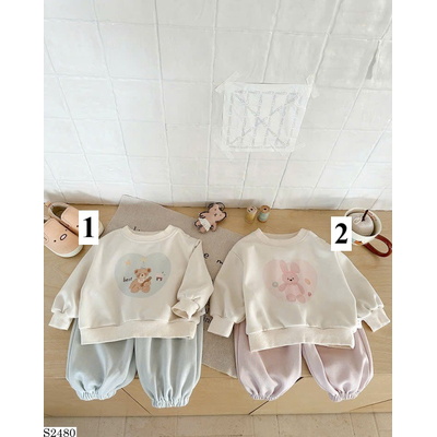 S2480 SET NỈ THU ĐÔNG HÌNH GẤU CHO BÉ