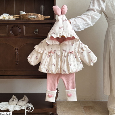 SG13224 SET ÁO KHOÁC MIX QUẦN LEGGING BG