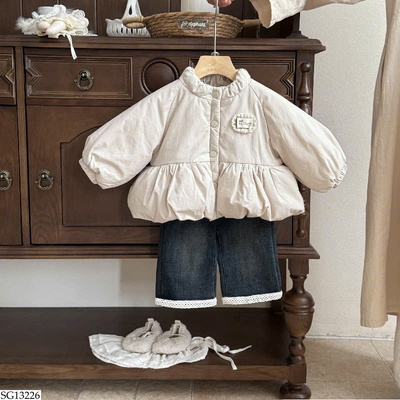 SG13226 SET ÁO KHOÁC MIX QUẦN JEAN BG