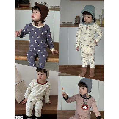 S2479 BỘ NGỦ HỌA TIẾT CHO BÉ