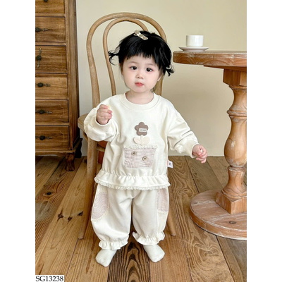 SG13238 BỘ NỈ BÔNG HOA BG
