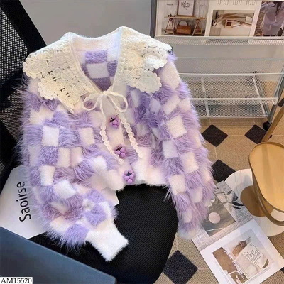AM15520 ÁO CARDIGAN LEN LÔNG CHO NỮ
