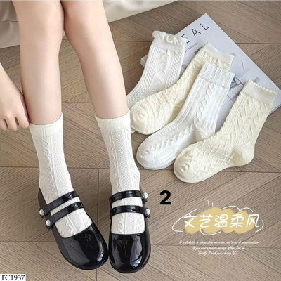 TC1937 SET 5 ĐÔI TẤT BÉ GÁI