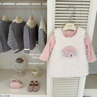 SG13248 SET ÁO VÁY CHO BÉ GÁI