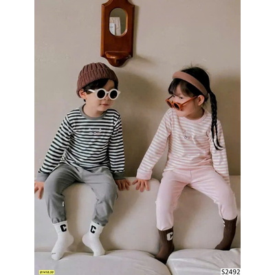 S2492 BỘ ĐỒ NGỦ GIỮ NHIỆT CHO BÉ