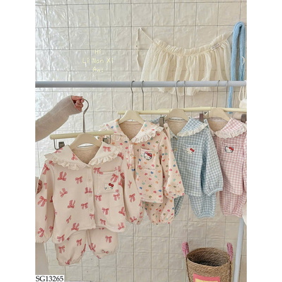 SG13265 BỘ PIJAMA MÈO KITTY LINANXI
