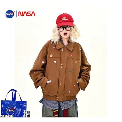 AM15535 ÁO KHOÁC NASA HỌA TIẾT