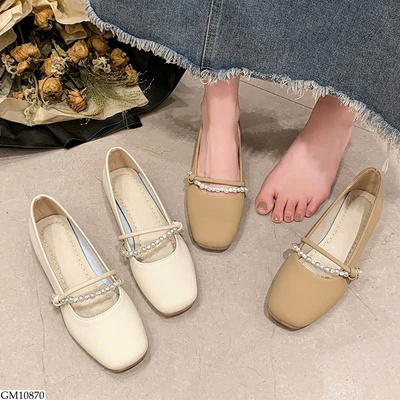 GM10870 GIÀY BÚP BÊ MŨI VUÔNG CHO NỮ