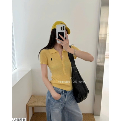 AM15548 ÁO POLO CỘC TAY MosesQueen