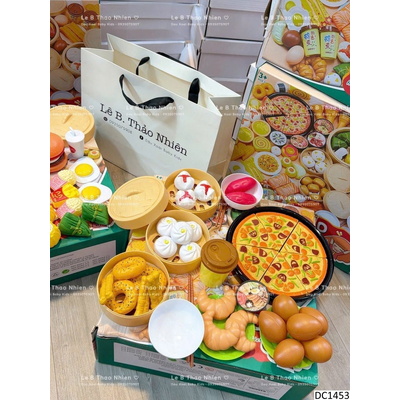 DC1453 BỘ ĐỒ CHƠI  89 MÓN LÀM BẾP SIÊU ĐÁNG YÊU CHO BÉ