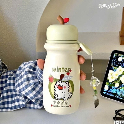 BN922 BÌNH GIỮ NHIỆT SIÊU CUTE MÈO APPLE
