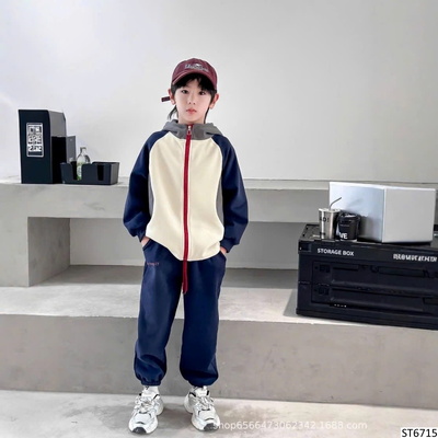ST6715 BỘ NỈ CHO BÉ TRAI
