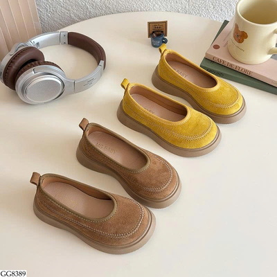 GG8389 GIÀY DA LỘN ĐẾ MỀM BIRKEN CHO BÉ 