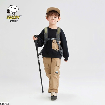 ST6712 SET ÁO NỈ QUẦN TÚI HỘP SNOOPY