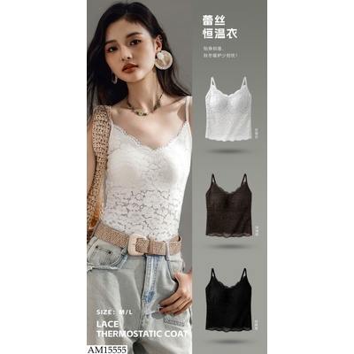 AM15555 ÁO 2 DÂY REN SEXY CHO NỮ 
