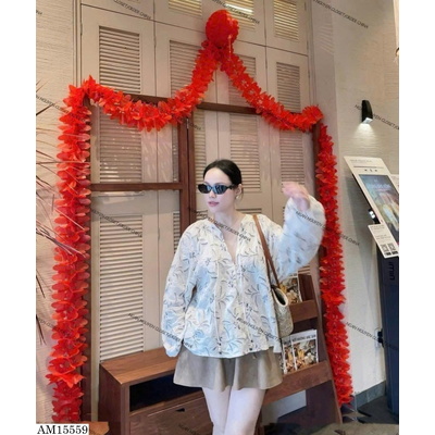 AM15559 ÁO BABY DOLL HỌA TIẾT KASLEAD