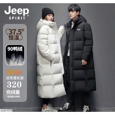 AM15578 ÁO PHAO DÁNG DÀI NAM NỮ JEEP