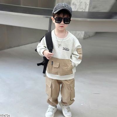 ST6724 BỘ NỈ PHỐI MÀU CHO BT