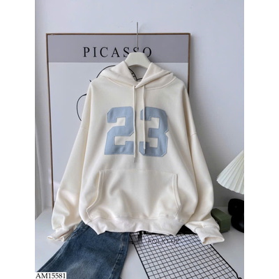 AM15581 ÁO HOODIE SỐ 23 CHO NỮ 