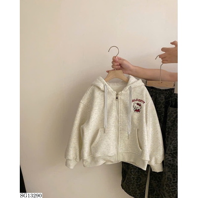 SG13290 SET ĐỒ HOODIE PHỐI QUẦN BEO