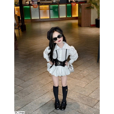 TC1946 SET 2 ĐÔI TẤT ĐÙI CHO BÉ 