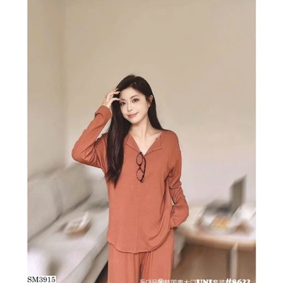 SM3915  SET NỮ DÀI TAY MẶC NHÀ
