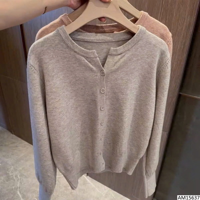 AM15637 ÁO LEN CARDIGAN DÁNG NGẮN NỮ