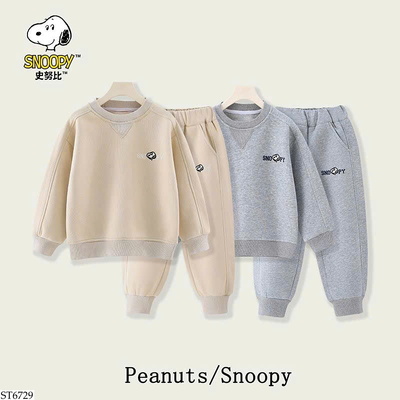 ST6729 BỘ NỈ SNOOPY CHO BÉ