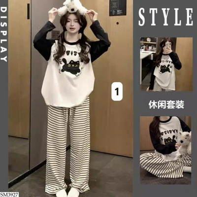 SM3927 BỘ NGỦ HOẠT HÌNH NỮ