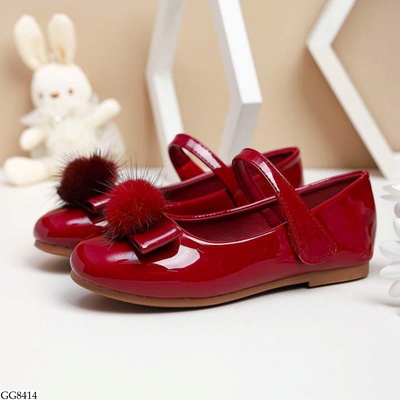 GG8414 GIÀY DA BÓNG ĐÍNH CỤC BÔNG