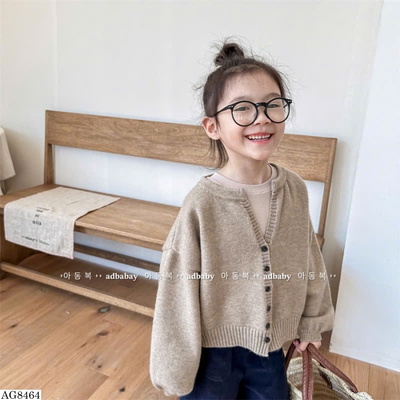 AG8464  ÁO CARDIGAN LEN BÉ GÁI
