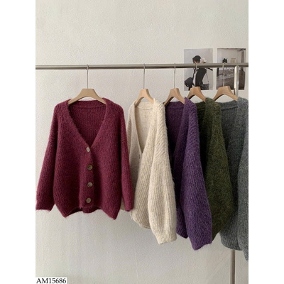AM15686 ÁO LEN CARDIGAN CHO NỮ