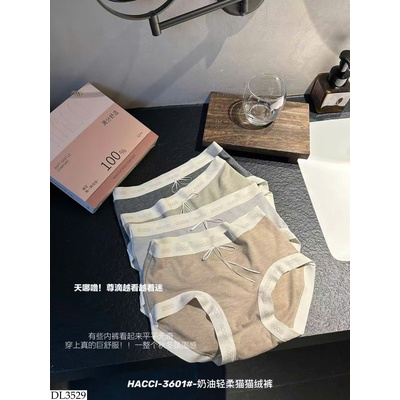 DL3529 SET 4 QUẦN CHIP ĐÍNH NƠ NỮ 