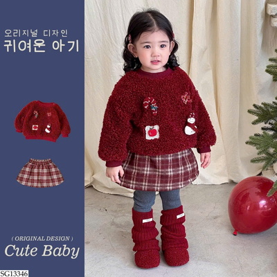 SG13346 SET ÁO LÔNG NOEL MIX CV KẺ BG