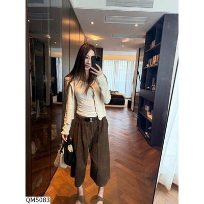 QM5083  QUẦN NGỐ ỐNG RỘNG W.G.W.E