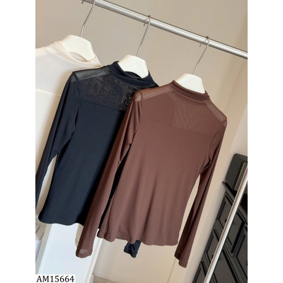 AM15664 ÁO GIỮ NHIỆT CỔ CAO ANNA
