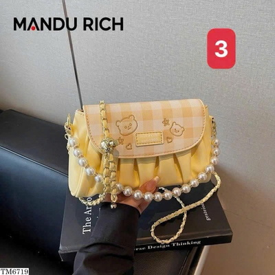 TM6719 TÚI XÁCH MIX NGỌC MANDU RICH