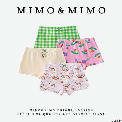 DL3534 SET 4 QUẦN CHÍP ĐÙI CO BÉ GÁI