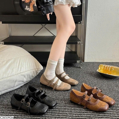 GM10926 GIÀY ĐẾ BỆT MŨI VUÔNG 
