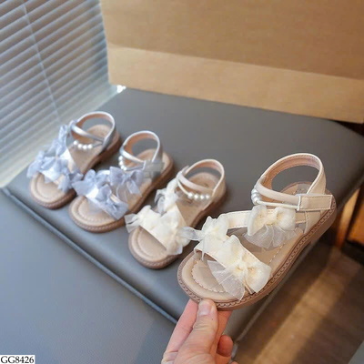GG8426 SANDAL ĐÍNH NƠ BG