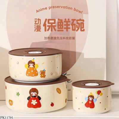 PK11791 SET 3 MÓN LUNCH BOX