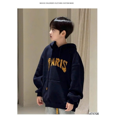 AT9708 ÁO HOODIE LÓT LÔNG CHO BÉ