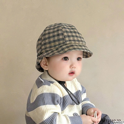 M4507 MŨ KẺ CARO CHO BÉ