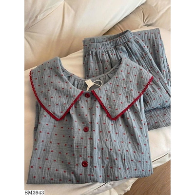 SM3943 BỘ PIJAMA CHẤM BI CHO NỮ