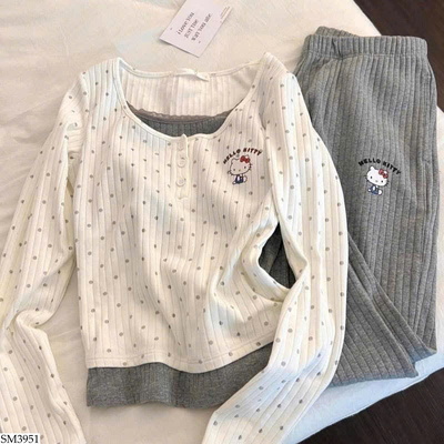 SM3951 BỘ MẶC NHÀ KITTY CHO NỮ